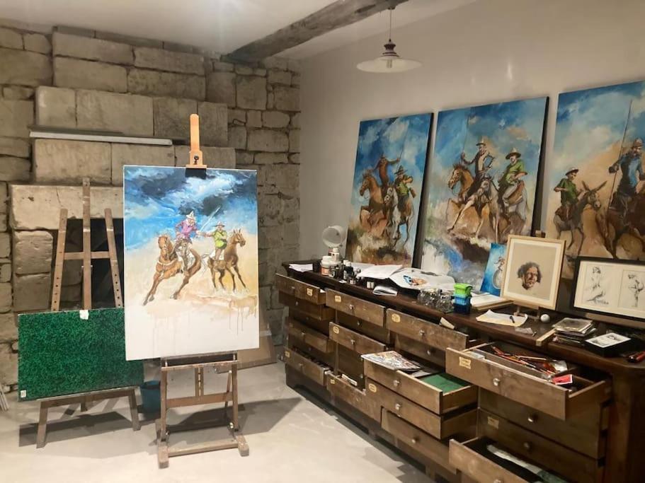 Le Relais De L'Artiste Villa Turquant Bagian luar foto